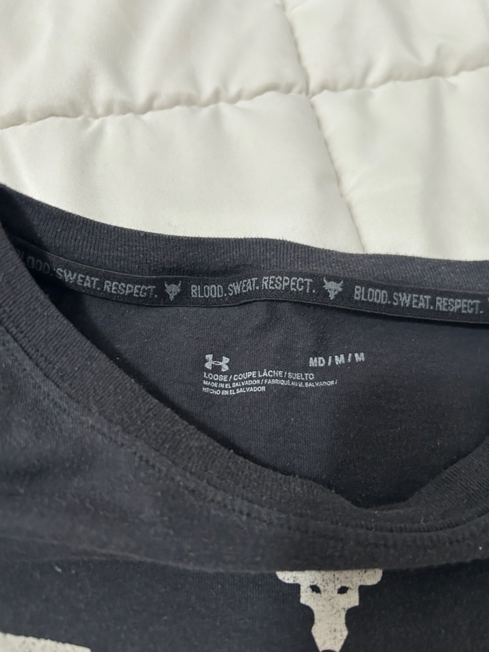 Under Armour Black DISRUPT Short Sleeve Tee - Picture 3 of 4